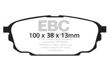 Load image into Gallery viewer, EBC 01-04 Mazda Protege 2.0 (Rear Rotors) Greenstuff Rear Brake Pads