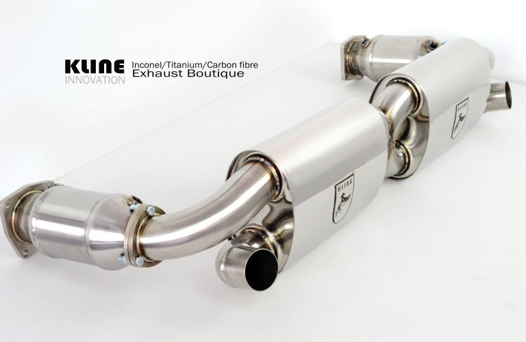 Kline Innovation Porsche 996 Turbo / GT2 (2001 - 2005) Exhaust