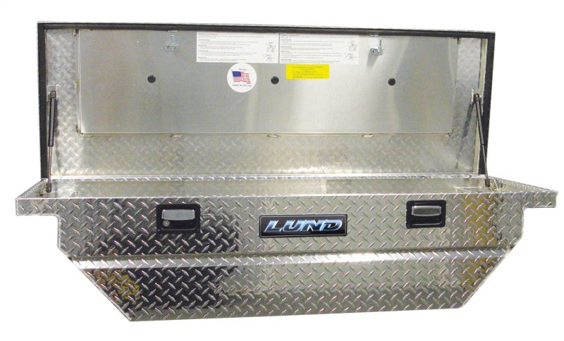 Lund Universal Aluminum Foam Filled Lid Truck Box - Brite