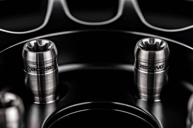 Raceseng TNR-1 Titanium Lug Nut (Single) - M12x1.25mm / Conical 60 Deg. Floating Seat - Brushed