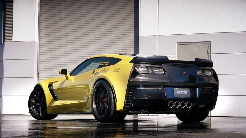 Borla Chevy Corvette C7 Z06 6.2L w/o AFM w/ NPP ATAK Exhaust