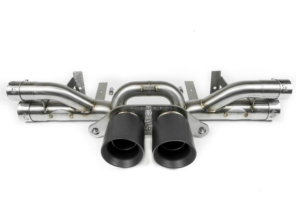 Fabspeed Porsche 997.2 GT3 / GT3 RS Center Muffler Bypass Pipe (2010-2011)