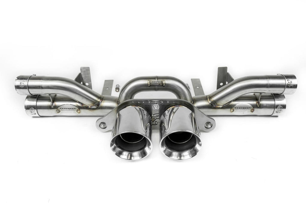 Fabspeed Porsche 997.2 GT3 / GT3 RS Center Muffler Bypass Pipe (2010-2011)