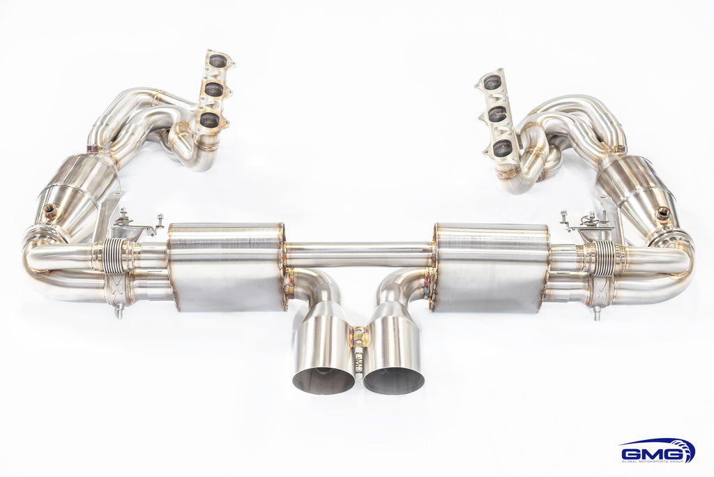 Porsche 992 GT3 GMG Racing WC-EvoLong Tube Header Exhaust System