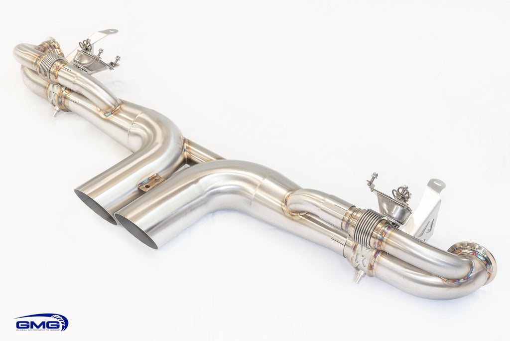 Porsche 992 GT3 GMG Racing WC-EvoLong Tube Header Exhaust System