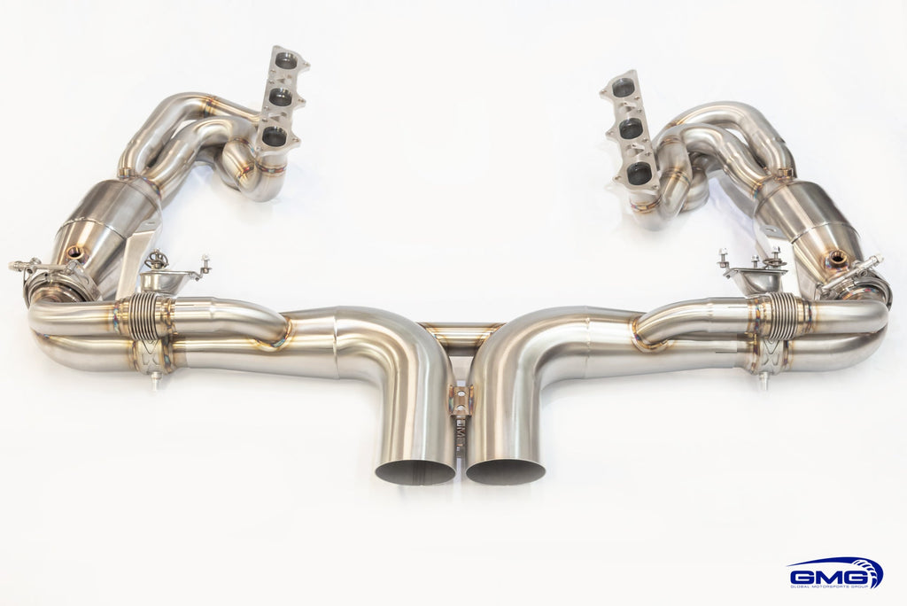 Porsche 992 GT3 GMG Racing WC-EvoLong Tube Header Exhaust System