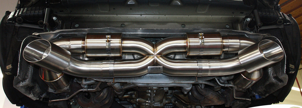 Porsche 997 GT2 GMG Racing WC-GT2 Exhaust System