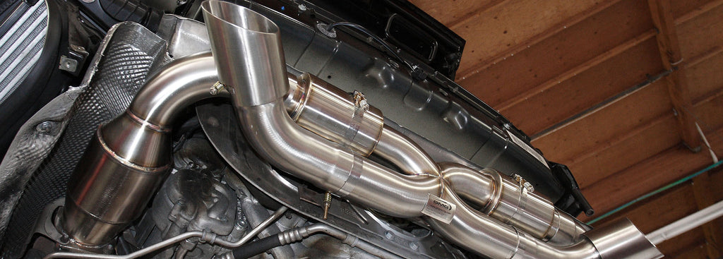 Porsche 997 GT2 GMG Racing WC-GT2 Exhaust System