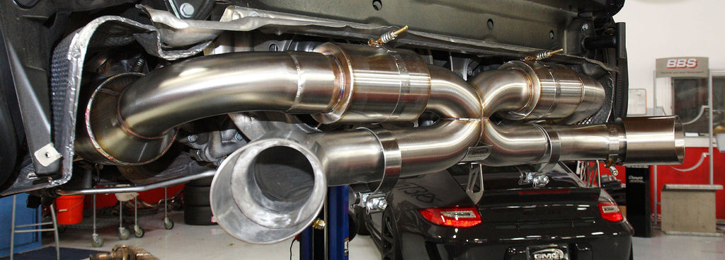 Porsche 997 GT2 GMG Racing WC-GT2 Exhaust System