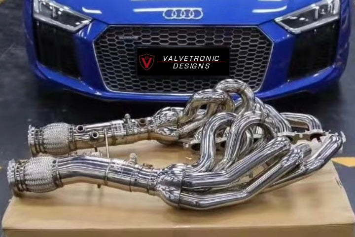 Valvetronic Designs Audi R8 V10 / Lamborghini LP Gallardo / Huracan Free Flow Headers