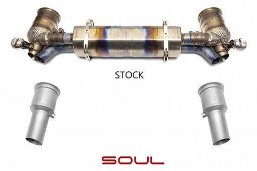 SOUL Porsche 991.2 GT2 RS Competition Race Pipes