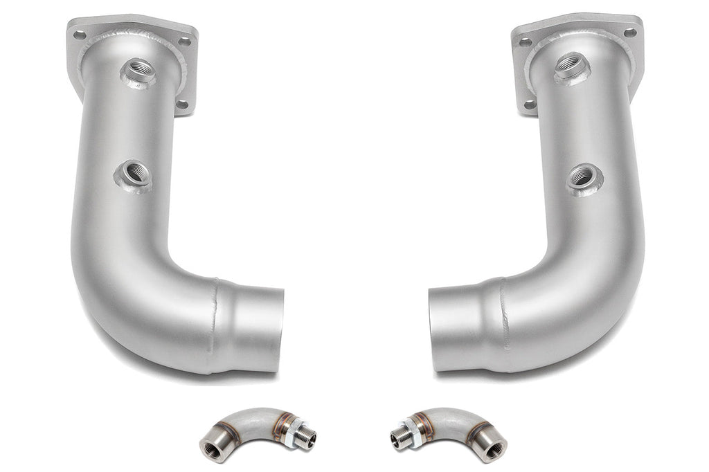 SOUL Porsche 991 Turbo Cat Bypass Pipes