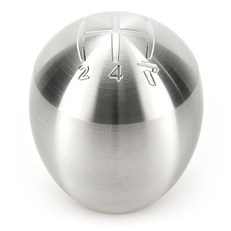 Raceseng Slammer Shift Knob (Gate 4 Engraving) VW / Audi Adapter - Brushed