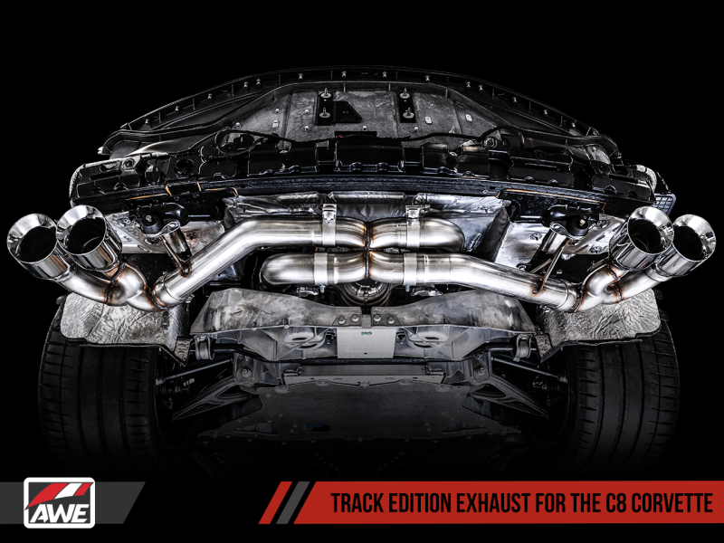 AWE Tuning Chevrolet Corvette (C8) Track Edition Exhaust