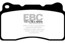 Load image into Gallery viewer, EBC 2016+ Chevrolet Corvette (C7) Bluestuff Front Brake Pads