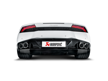 Load image into Gallery viewer, Akrapovic Lamborghini Huracan Coupe/Spyder Slip-On Line (Titanium) w/ Carbon Tips