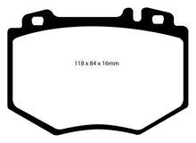 Load image into Gallery viewer, EBC 03-06 Mercedes-Benz CL600 5.5 Twin Turbo Yellowstuff Front Brake Pads