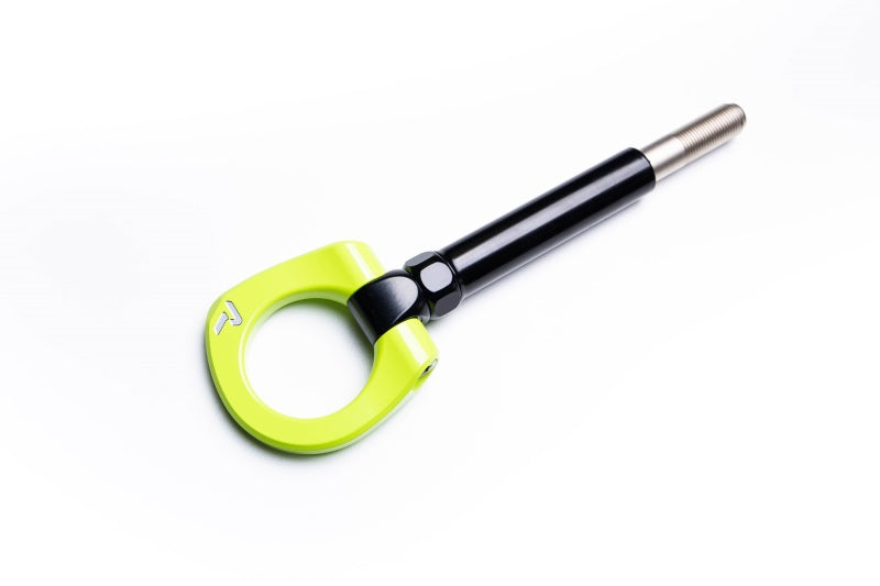 Raceseng 15-17 Subaru WRX/STI Tug Tow Hook (Front) - Neon Yellow