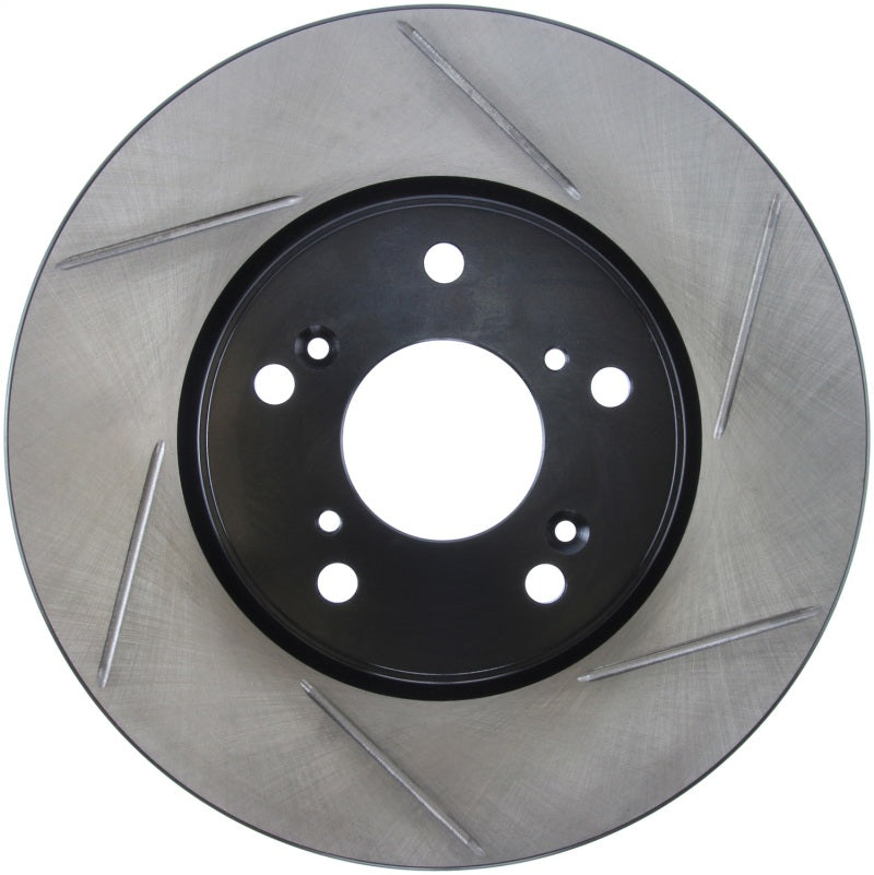 StopTech Slotted Sport Brake Rotor 2013 Honda Accord V6 Front Left