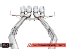 Load image into Gallery viewer, AWE Tuning C7 Corvette Track Edition Axle-Back Exhaust