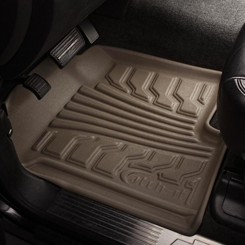 Lund 97-03 Ford F-150 (2WD ONLY) Catch-It Floormat Front Floor Liner - Tan (2 Pc.)