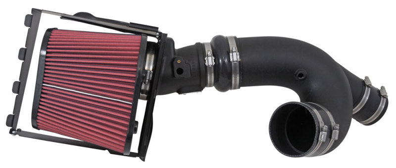 Airaid 2015 Ford Expedition 3.5L EcoBoost Cold Air Intake System w/ Black Tube (Dry/Red)