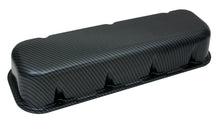 Load image into Gallery viewer, Moroso Chevrolet Big Block Valve Cover - Extra Tall - No Logo - Gray/Black Fiber Aluminum - Pair