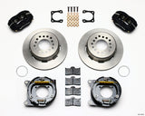 Wilwood Forged Dynalite P/S Park Brake Kit Chevy 12 Bolt-Spec 3.15in Brng Stggrd mt