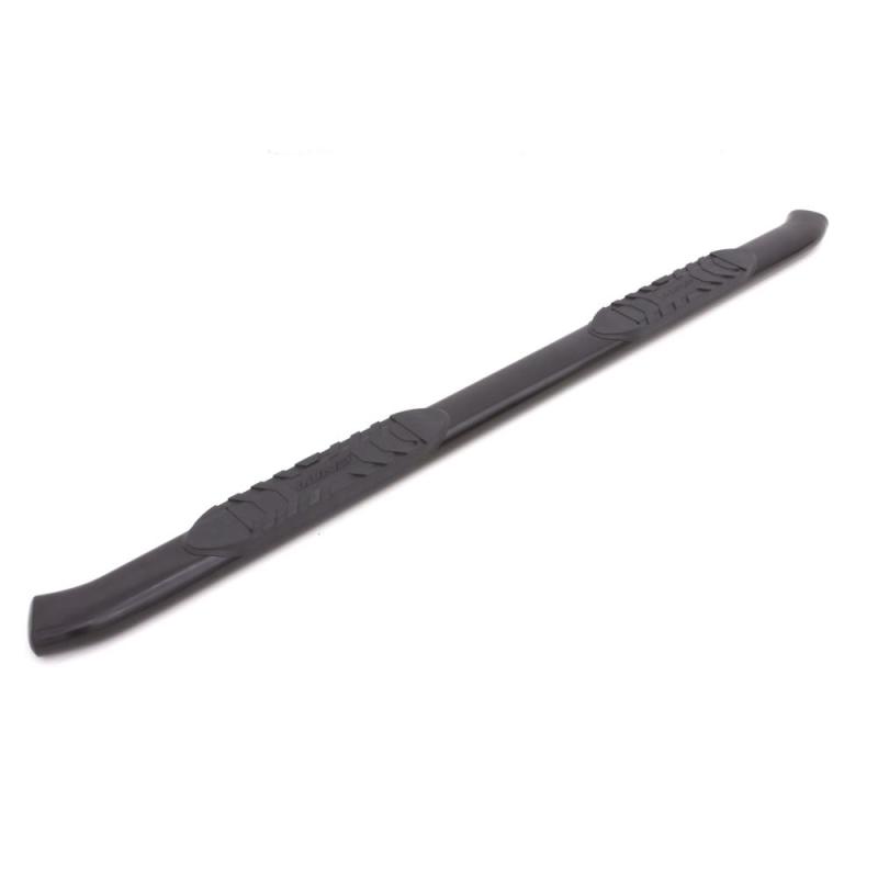 Lund 99-16 Ford F-250/F-350/F-450 Super Duty SuperCrew 5in Oval Curved Steel Nerf Bars - Black