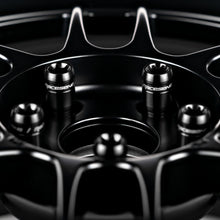 Load image into Gallery viewer, Raceseng TNR-1 Titanium Lug Nut Set - M14x1.5mm / Conical 60 Deg. Floating Seat - Brushed Black