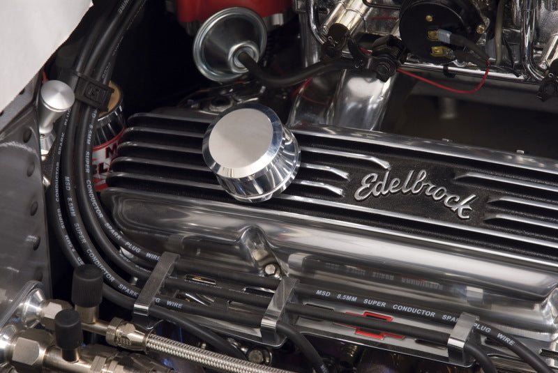 Edelbrock Billet Aluminum Breather w/ Polished Finish