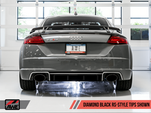 Load image into Gallery viewer, AWE Tuning 18-22 Audi TT RS 8S/MK3 SwitchPath Exhaust w/Diamond Black RS-Style Tips