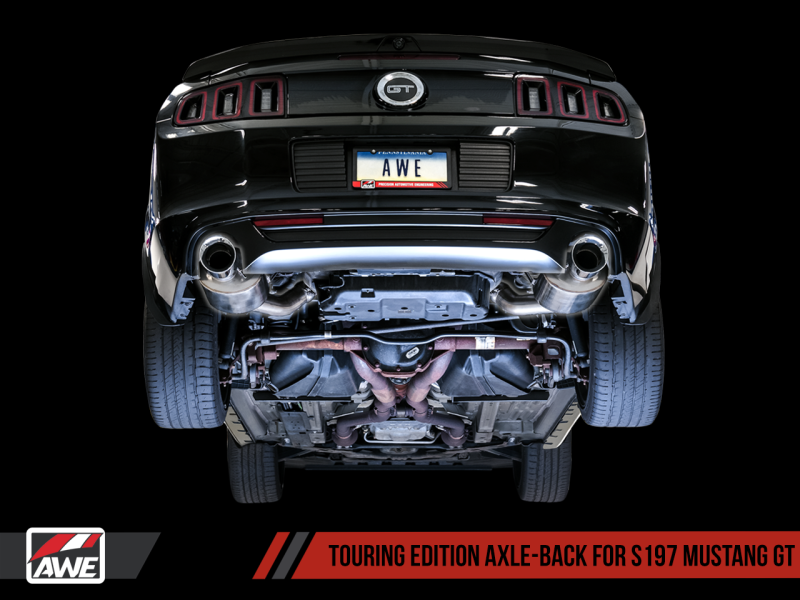 AWE Tuning S197 Mustang GT Axle-back Exhaust - Touring Edition