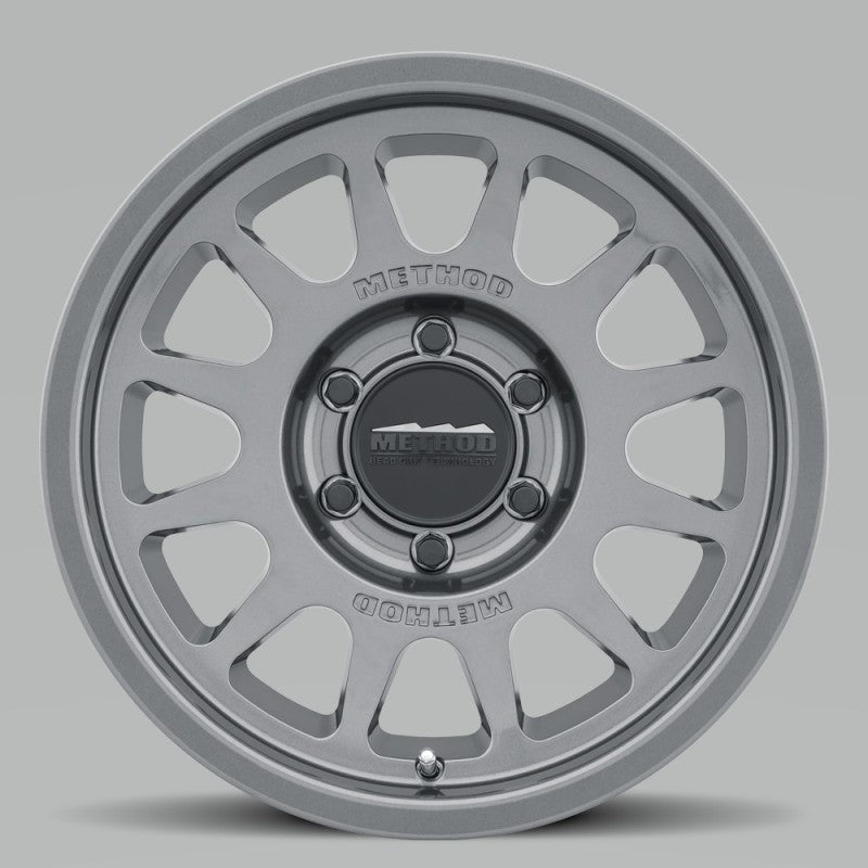 Method MR703 16x6.5 +90mm Offset 6x180 138.9mm CB Gloss Titanium Wheel