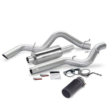 Load image into Gallery viewer, Banks Power 06-07 Chevy 6.6L ECSB Monster Exhaust System - SS Single Exhaust w/ Black Tip