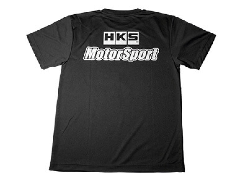 HKS T-SHIRT MOTOR SPORT BLACK M