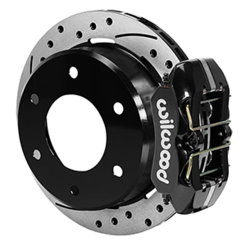 Wilwood 63-87 C10/C15 DynaPro FDPLP Black Calipers 11in x .81in D/S Rotors 6-Lug Rear Disc Brake Kit