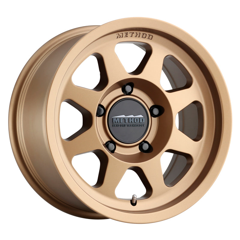 Method MR701 17x7.5 +50mm Offset 5x130 78.1mm CB Method Bronze Wheel