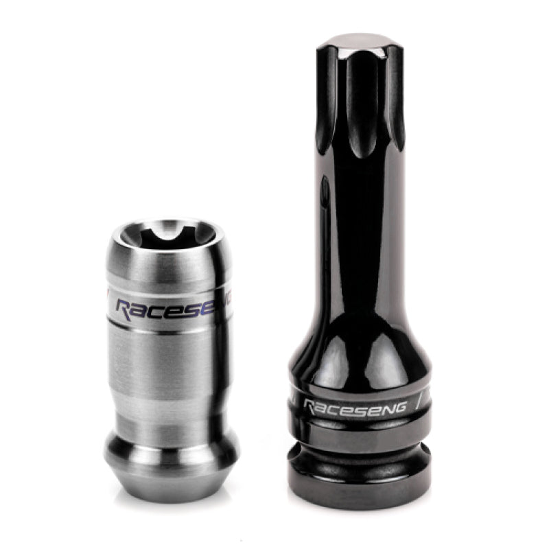 Raceseng TNR-1 Titanium Lug Nut Set - M12x1.25mm - Brushed