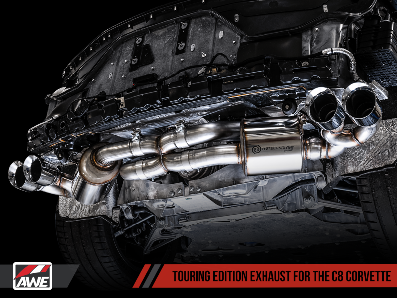 AWE Tuning Chevrolet Corvette (C8) Touring Edition Exhaust