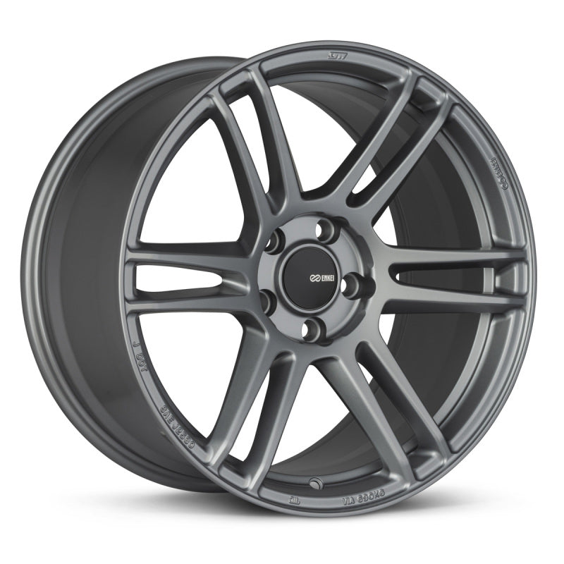 Enkei TSR-6 18x9.5 5x114.3 38mm Offset 72.6mm Bore Titanium Gray Wheel