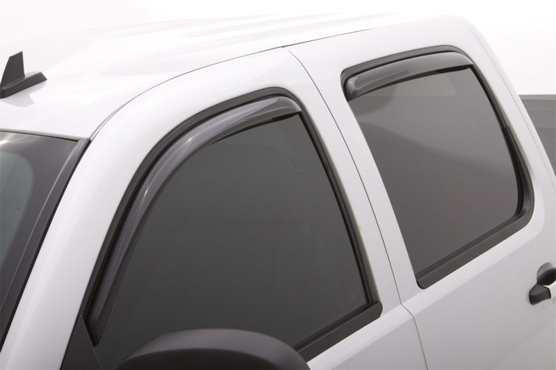 Lund 99-11 Ford Ranger (Fixed Window) Ventvisor Elite Window Deflectors - Smoke (2 Pc.)