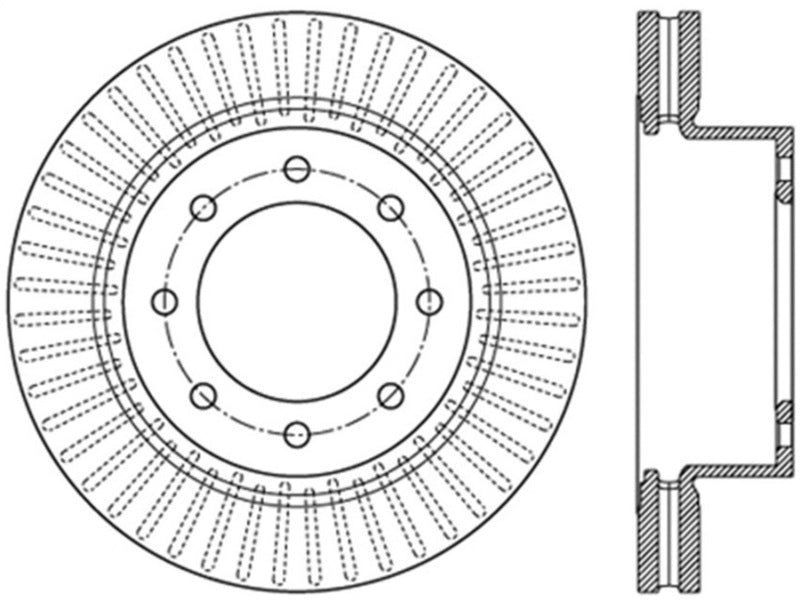 StopTech Slotted Sport Brake Rotor