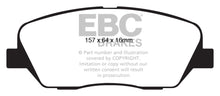 Load image into Gallery viewer, EBC 08-11 Kia Borrego 3.8 Redstuff Front Brake Pads