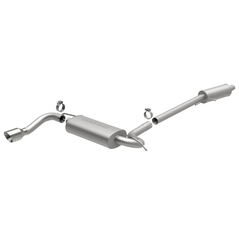 MagnaFlow 10-13 GMC Terrain L4 2.4L Single Straight D/S Rear Exit Stainless Cat Back Perf Exhaust