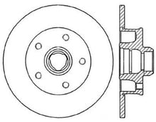 Load image into Gallery viewer, StopTech Sport Slotted (CRYO) 94-98 Volkswagen Jetta Rear Left Rotor