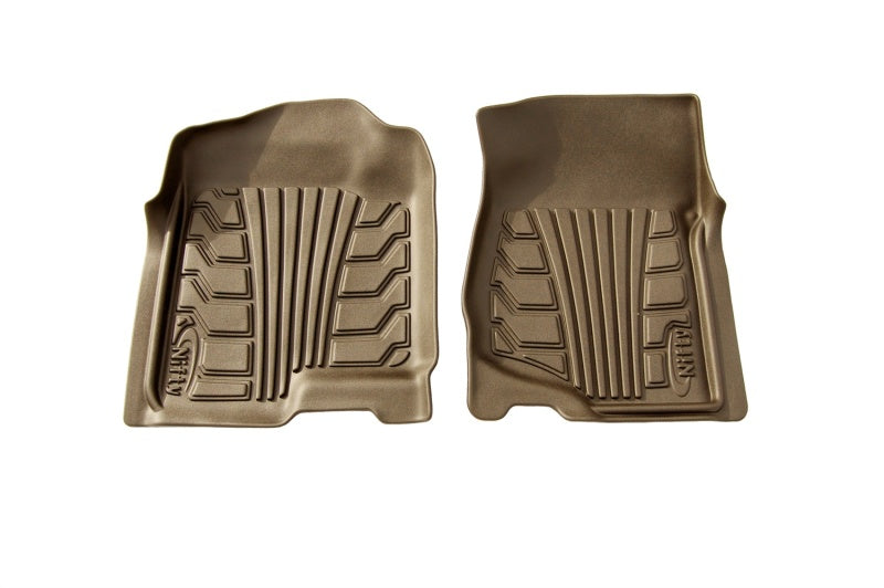 Lund 98-10 Ford Ranger Catch-It Floormat Front Floor Liner - Tan (2 Pc.)