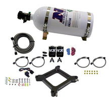 Load image into Gallery viewer, Nitrous Express 4150 Assassin Plate Stage 6 Nitrous Kit (50-300HP) w/10lb Bottle