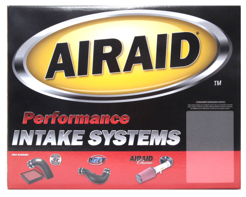 Airaid 09-10 GM Trucks 6.0L w/ Mech Fans CAD Intake System w/ Tube (Dry / Red Media)