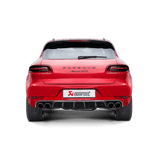 Akrapovic Porsche Macan Turbo (95B) Evolution Line Cat Back (Titanium) w/ Titanium Tips